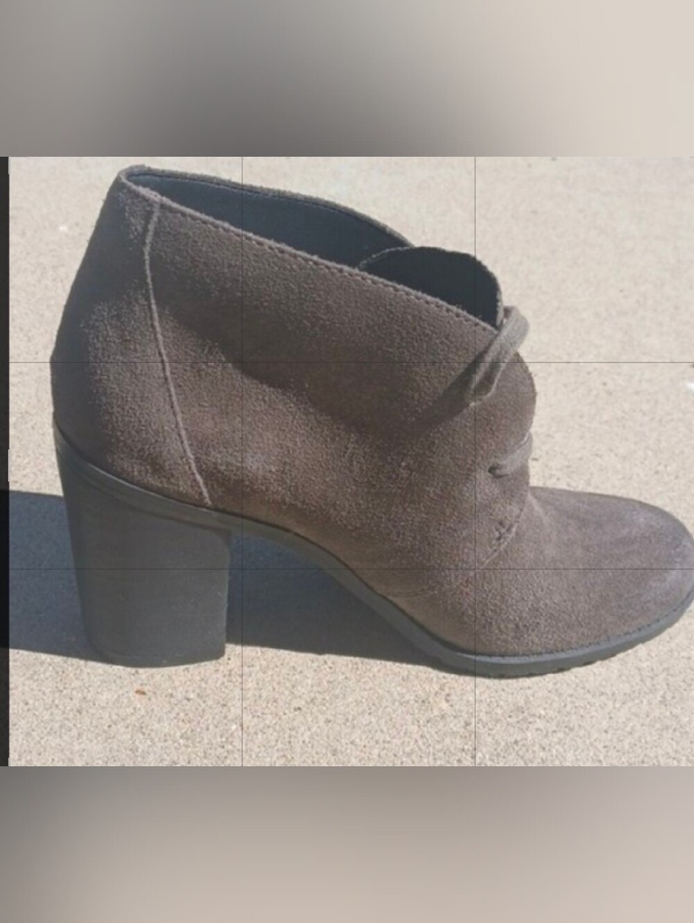 Franco Sarto western suede bootie nashville prairie 8 Dark Academia country Boho